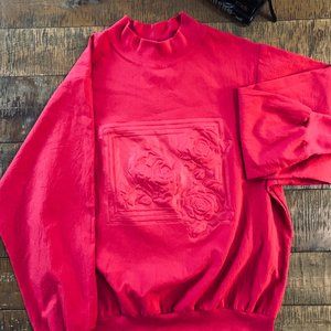 Bon Worth | Pink Vintage Windbreaker Shirt